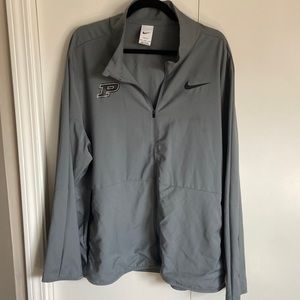 Purdue Nike Mens Zip Up Jacket